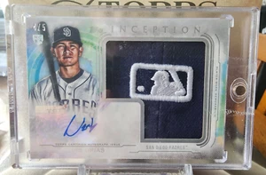 2019 Topps Inception LUIS URIAS RC Rookie Autograph and Logoman Patch #/5 - Picture 1 of 2