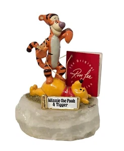 Disney Ron Lee Winnie the Pooh & Tigger Limited Edition Figurine 1993 With Tag - Picture 1 of 18