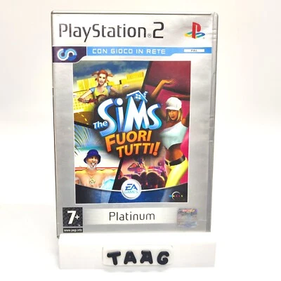 THE SIMS FUORI TUTTI PS2 PLATINUM PLAYSTATION 2 SONY PAL EUR ITA FAST SHIP 24H - Immagine 1 di 4