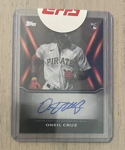 2022 Topps Japan Edition Oneil Cruz RC Rookie Auto Gold /25 PSA #TJA-OC Pirates - Bild 1 von 2