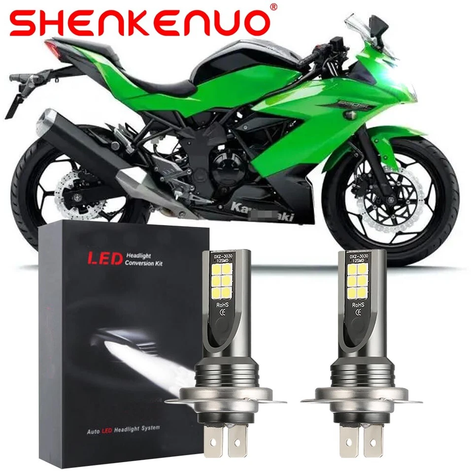 Faro luz CG para Kawasaki Ninja 250R 2008 2009 2010 2011 2012 Foto 1 de 4