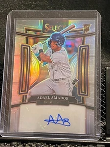 Adael Amador (RC) 2024 Select - Select Signatures / Auto - Rockies - Picture 1 of 2