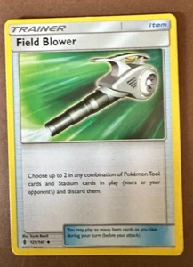 Pokemon League TCG Field Blower 125/145 2017 UC SUM Guardians Rising MP - Picture 1 of 2