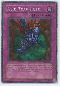 Agujero trampa de ácido DDS-005 secreto prismático raro holo oscuro historias de duelo promoción Yugioh - Imagen 1 de 2
