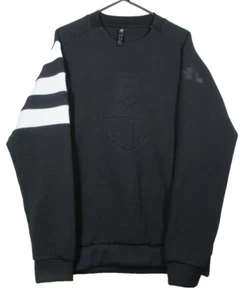 Adidas USA Volleyball Crew Sweatshirt Men’s Medium Collegiate Black - Picture 1 of 14
