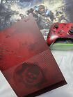 Microsoft Xbox One S Gears of War Limited Edition Console 2TB Crimson Red Boxed