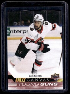 2022-23 Young Guns Ud Canvas Mark Kastelic Rookie Ottawa Senators #C111