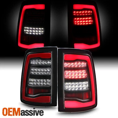 For 2013-2018 Dodge Ram 1500 2500 3500 LED Parking Brake Signal Black Tail Light - Image 1 of 4