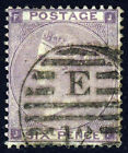Gb Qv 1864 6D  Lilac Plate 4 Jf With Hairlines Sg 85 (Spec J72) Vfu