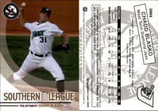 Chadd Blasko 2004 Grandstand West Tenn Diamond Jaxx #NNO Card *AutographDen*