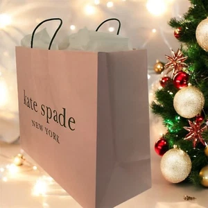 NEW LARGE Kate Spade Pink Gift Bag 16”W x 12”T x 6”D for Handbag Misc Gifts - Picture 1 of 1