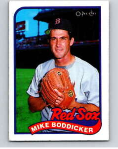 1989 O-Pee-Chee Baseball #71 Mike Boddicker  Boston Red Sox V95461