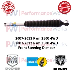 Bilstein B8 5100 Front Steering Stabilizer For Ram 07-13 2500 & 07-12 3500 4WD - Picture 1 of 12