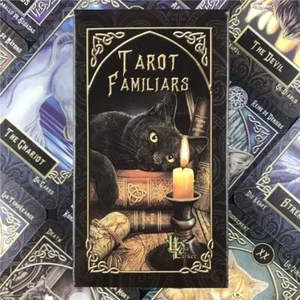 Neu Tarot Familiars Orakelkarten englische Version Deck Table Board Kartenspiel - Zdjęcie 1 z 9