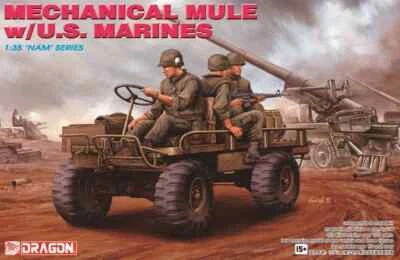 Dragon 3317   1/35 MECHANICAL MULE w/U.S. MARINES - Image 1 of 3