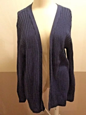 CÁRDIGAN AZUL MEDIEVAL CON CORDONES ESPALDA OVERPIECE LANE BRYANT NUEVO CON ETIQUETAS PRECIO DE VENTA SUGERIDO POR EL FABRICANTE 69,95 $ Foto 1 de 4