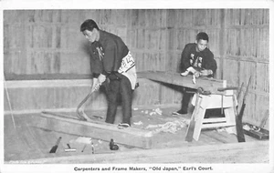 CPA ASIE / JAPON / CARPENTERS AND FRAME MAKERS / OLD JAPAN / EARL'S COURT - Picture 1 of 1