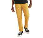 Dockers Men's Tapered Fit Alpha Icon Chinos in Narcissus, Yellow, 30X32
