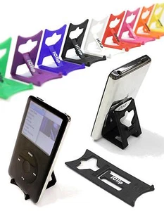 iPod 3rd 4th 5th Generation Touch MP3 Holder BLACK iClip Folding Travel Stand - Picture 1 of 8