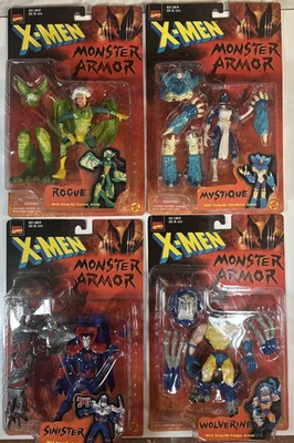 1997 Toy Biz X-Men Monster Armor Rogue Figura Snap-On Cyclaw Armor (9D) Foto 1 de 4