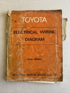 1980 TOYOTA ELECTRICAL WIRING DIAGRAM Corona, Fj 55 , Land Cruiser Bj40. Corolla - Picture 1 of 7