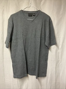 Croft and Barrow woman XL sweater  Charcoal grey black heather knit short sleeve - Picture 1 of 4