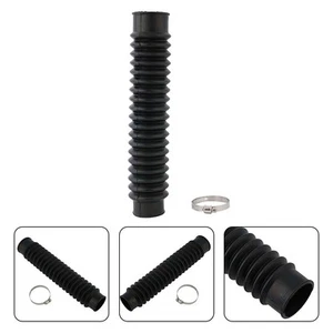Gruby motocykl samochodowy czarny 1 szt. osłona wydechu ��lle rozszerzalny 15-30cm - Zdjęcie 1 z 12