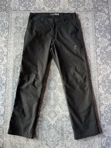 Pantalón cargo Carhartt para hombre talla W34 L32 verde caqui calce relajado algodón - Imagen 1 de 15