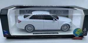 New Ray Mercedes Serie C 63 AMG 2008, scala 1:24 - 1:25, (3206), vintage - Foto 1 di 5