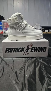 Patrick Ewing 33 Orion Strap Pre School Gr. 2 weiß auf weiß neu mit Karton  - Bild 1 von 11