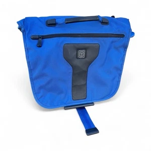 TUMI T-Tech Bag Blue Convertible Ballistic Messenger Bag Padded Backpack - Bild 1 von 12
