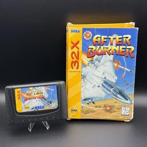 After Burner (Sega 32X) Game Cartridge & Box - GETESTET - Bild 1 von 13