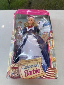 1994 Colonial Barbie Doll American Stories Collection New In Box Mattel - Picture 1 of 7