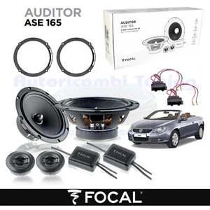 Casse Altoparlanti anteriori 165mm FOCAL AUDITOR ASE165 120w per VW EOS - Foto 1 di 9