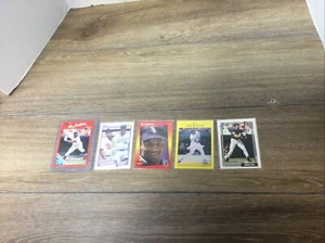 baseball cards lot Bo Jackson White Sox And Royals Lot Of Five Cards - Picture 1 of 6