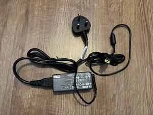 GENUINE LENOVO LAPTOP CHARGER 20V - 3.25A, 65W RECTANGLE TIP WITH POWER LEAD - Afbeelding 1 van 3