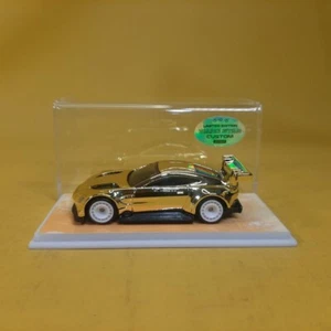 Hot Wheels ASTON MARTIN VANTAGE GTE Gold CHROME (WANGSTAR CUSTOM) REAL RIDERS - Picture 1 of 15