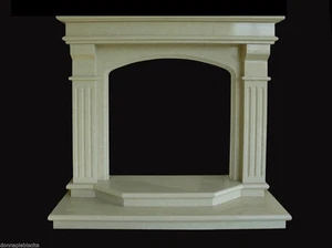 Classic Design Marble Old Fireplace Interior - Picture 1 of 1