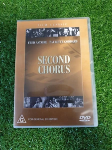 SECOND CHORUS:-1940-FRED ASTAIRE-DVD-R4-VGC - Picture 1 of 3