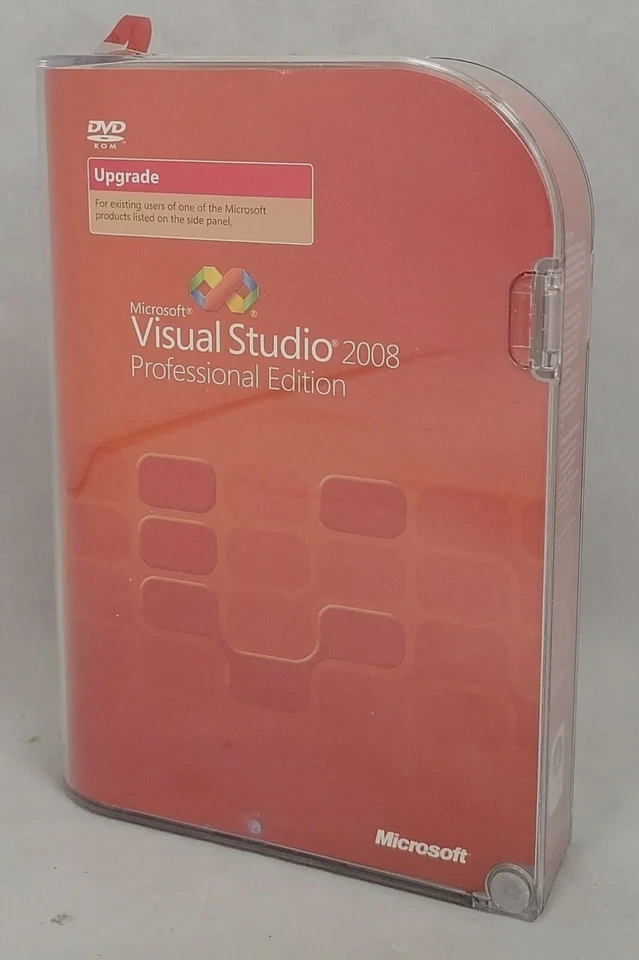 Microsoft Visual Studio 2008 Professional Edition Upgrade & SQL Server 2005 Dev - Image 1 of 4
