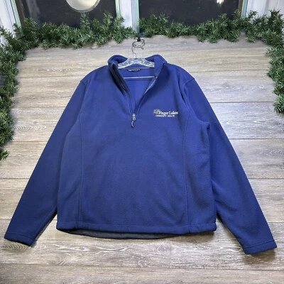 Finger Lakes 社区健康运动衫 尺寸 M 海军蓝 纽约州 — 第 1/4 张图片
