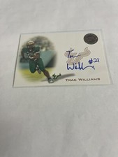 2008 Press Pass Bronze Autograph Trae Williams (PPS-TW)
