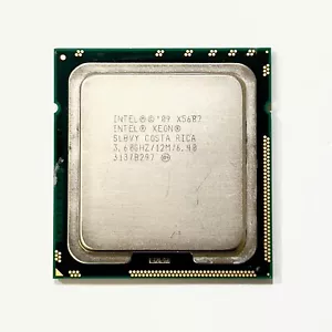 Intel Xeon X5687 SLBVY 3.6 GHz Quad Core 12M LGA-1366 Server CPU Processor - Picture 1 of 1