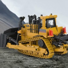 HUINA 1700 1/50 Metal Bulldozer Vehicle RC Engineering Construction Car Model Q