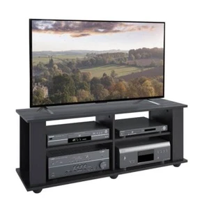 CorLiving TV Stand 47-in Wide TVs up to 57-in Fillmore Ravenwood Black - Picture 1 of 6