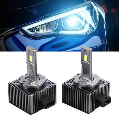 2PCS Car Light LED-HL D1S 166140CW 45W 6000K For OSRAM ZY - Image 1 of 4