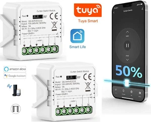 Interruttore Tapparelle Avvolgibili WiFi Modulo per Smart Life o Tuya Tende 2 PZ - Imagen 1 de 6