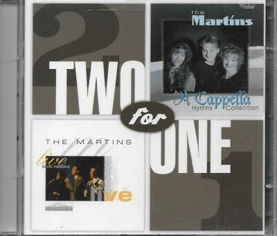 THE MARTINS....."TWO FOR ONE".....TWO CD SET.....RARE OOP HTF GOSPEL CD'S - Image 1 of 2