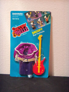 Peanuts Snoopy Knickerbocker MOC rock star outfit for 8.5" 1983 Snoopy doll