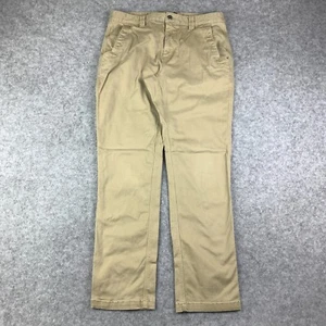 Mountain Khakis Pants Mens 33x30 Beige Chino Modern Fit Straight Hike Tag 34x32 - Picture 1 of 18